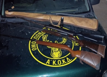 Συνελήφθη για λαθροθηρία στην περιοχή Κουδουμάλος Νεάπολης – Είχε μαζί του αδήλωτο όπλο
