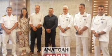 Έπειτα από εννέα χρόνια ο Γιάννης Ψαράκης αποχαιρέτησε το Λιμεναρχείο Σητείας
