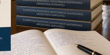 Απονομή των βραβείων στους διακριθέντες του Μαθητικού Διαγωνισμού της Στέγης Β. Κορνάρος
