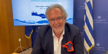 Δήλωση του Δημάρχου Σητείας κ Γιώργου Ζερβάκη μετά την υπογραφή της σύμβασης για το έργο της Λιμνοδεξαμενής των Χοχλακιών (video)