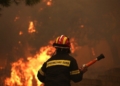 Υπό μερικό έλεγχο η φωτιά στις Μάλλες Ιεράπετρας