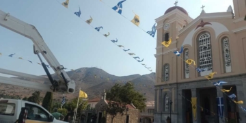 Με εντατικούς ρυθμούς οι εργασίες καθαριότητας, πρασίνου και ηλεκτροφωτισμού του Δήμου Αγίου Νικολάου ενόψει του Δεκαπενταύγουστου
