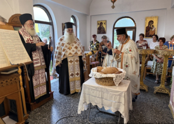 Ο Μέγας Παρακλητικός Κανόνας προς την Υπεραγία Θεοτόκο στην Παναγία Παπλινού Ιεράπετρας
