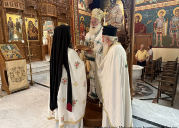 Αρχιερατική Θεία Λειτουργία στον Ιερό Ενοριακό Ναό Ευαγγελισμού Θεοτόκου Σητείας