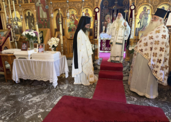 Αρχιερατική Θεία Λειτουργία και Μνημόσυνα στον Ιερό Ναό Παναγίας Ελεούσας Ιεράπετρας