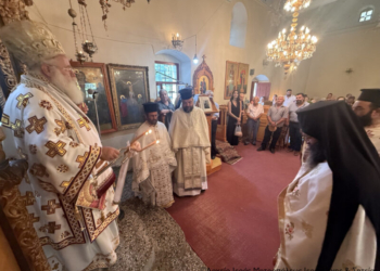 Με λαμπρότητα η εορτάσθηκε η κατάθεση της Αγίας Ζώνης της Υπεραγίας Θεοτόκου στην Ενορία Μύθων Ιεράπετρας