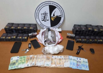 Μεγάλη ποσότητα κοκαΐνης και αναβολικών στα χέρια της ΕΛ.ΑΣ. – Τρεις συλλήψεις στο Ηράκλειο