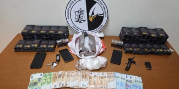 Μεγάλη ποσότητα κοκαΐνης και αναβολικών στα χέρια της ΕΛ.ΑΣ. – Τρεις συλλήψεις στο Ηράκλειο