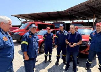 Γ. Πλακιωτάκης: Ενισχύεται η Πυροσβεστική στο Λασίθι με 15 πυροσβέστες και νέο στόλο οχημάτων