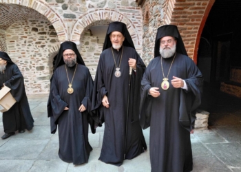 Στο Άγιον Όρος ο Μητροπολίτης Κυδωνίας και Αποκορώνου Τίτος – Στην Ιερά Μονή Διονυσίου για τα 1.400 χρόνια από τον Ακάθιστο Ύμνο