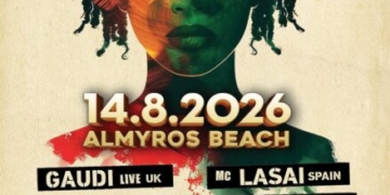 REGGAEVIBES MUSIC FESTIVAL 2026 LIVE EDITION στην παραλία Αλμυρού στον Αγίου Νικολάου