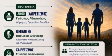 Οροπέδιο: Ενημερωτική εκδήλωση “Οικογένεια & Παιδιά στην Εποχή της Τεχνητής Νοημοσύνης”