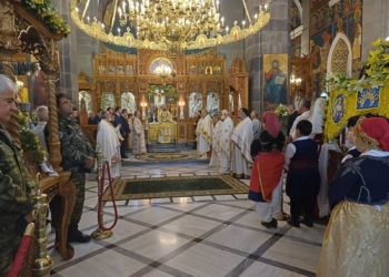 Με λαμπρότητα ο εορτασμός της Κοιμήσεως της Θεοτόκου στη Νεάπολη