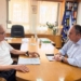 Επίσκεψη Ι. Πλακιωτάκη στον διοικητή του ΓΝΑΝ