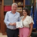 Συνάντηση Περιφερειάρχη με την Πρόεδρο της Παγκρητικής Ομοσπονδίας Ευρώπης