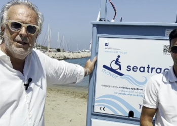 Σητεία: Τοποθετήθηκε το Seatrac στην παραλία