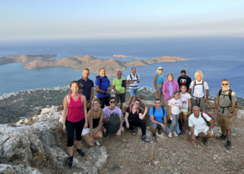 Ορειβατικός Σύλλογος Αγίου Νικολάου: Απογευματινή εξόρμηση στην κορυφή της Οξάς