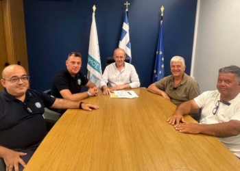 Μεταναστευτικό και επιχειρησιακά θέματα στο τραπέζι της συνάντησης Φραγκούλη με Λιμενικό Σώμα