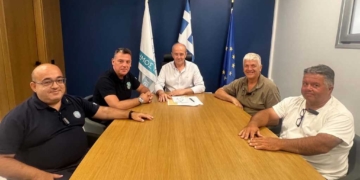 Μεταναστευτικό και επιχειρησιακά θέματα στο τραπέζι της συνάντησης Φραγκούλη με Λιμενικό Σώμα