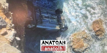 Αναζητούν απαντήσεις για το αυτοκίνητο που βρέθηκε στη θάλασσα στον Αγ. Αντώνιο