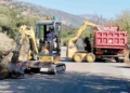Συνεχίζονται οι εργασίες καθαρισμού  στο επαρχιακό οδικό δίκτυο της Π.Ε. Λασιθίου