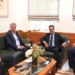 Συνάντηση Περιφερειάρχη Κρήτης με τον Πρόεδρο της Ελληνικής Οδοντιατρικής Ομοσπονδίας Θανάση Δεβλιώτη