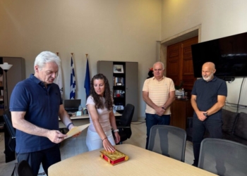 Ορκωμοσία νέας μόνιμης υπαλλήλου στο Δήμο Ηρακλείου