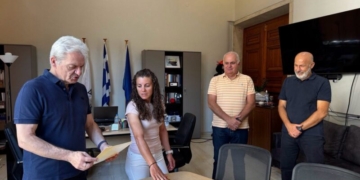 Ορκωμοσία νέας μόνιμης υπαλλήλου στο Δήμο Ηρακλείου
