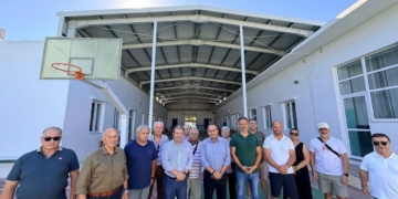 Ολοκληρώθηκε το στέγαστρο στο 1ο Γυμνάσιο Ιεράπετρας μέσω του προγράμματος «Μαριέττα Γιαννάκου»