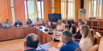Σύσκεψη πολιτικής προστασίας για την αντιμετώπιση πλημμυρικών φαινομένων από το Δήμο Ηρακλείου