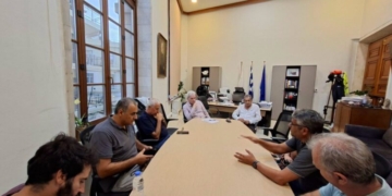 Συνεχίζονται οι διαδοχικές συναντήσεις του Δημάρχου Ηρακλείου Αλέξη Καλοκαιρινού με Συλλόγους και Φορείς της πόλης
