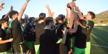 Στιγμές από την κατάκτηση του Super Cup 2026 της ΕΠΣ Λασιθίου από την ΑΕ Νεάπολης
