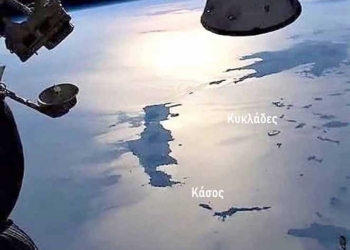 Οι «σκιές» των κρητικών βουνών είναι ορατές από το διάστημα