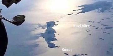 Οι «σκιές» των κρητικών βουνών είναι ορατές από το διάστημα
