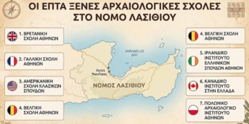Η συμβολή των ξένων αρχαιολογικών σχολών: Οι έρευνες στο νομό Λασιθίου