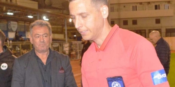 Ο πρόεδρος της ΕΠΣΛ συγχαίρει τον Δ. Μόσχου