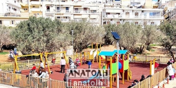 Έλεγχοι και συντήρηση στις παιδικές χαρές του Δήμου Αγίου Νικολάου