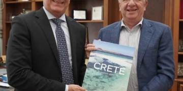 Συνάντηση του Περιφερειάρχη  με τον Πρέσβη της Ιταλίας στην Ελλάδα