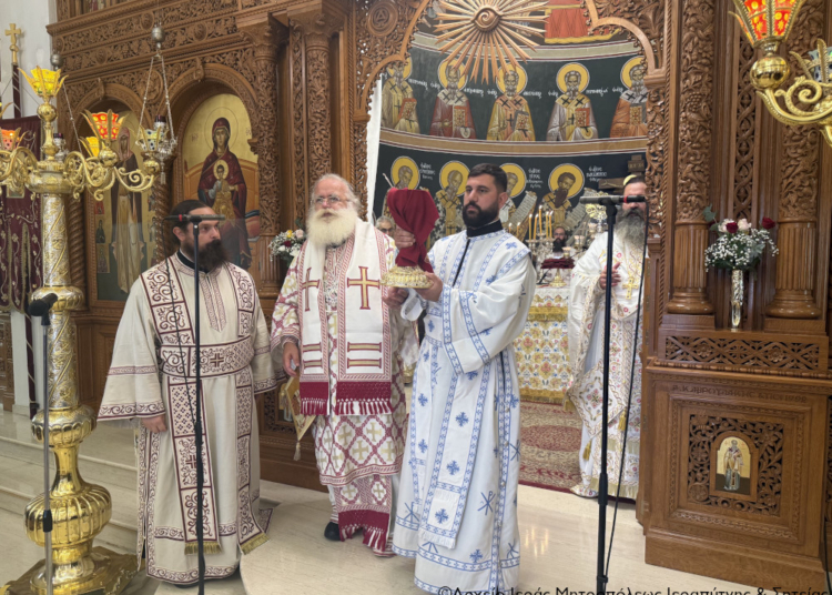 Χειροτονία Διακόνου στον Ιερό Καθεδρικό Ναό Αγίας Φωτεινής Ιεράπετρας