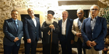 Αρχιερατική Θεία Λειτουργία στην Ιερά Πατριαρχική και Σταυροπηγιακή Μονή Τοπλού