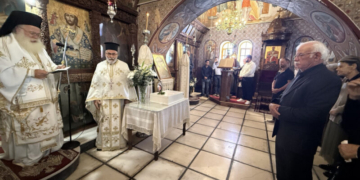 Αρχιερατική Θεία Λειτουργία και ετήσιο Μνημόσυνο στον Ιερό Ενοριακό Ναό Μεταμορφώσεως του Σωτήρος Ιεράπετρας