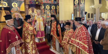 Με λαμπρότητα και μεγαλοπρέπεια η πανήγυρη του Ιερού Ναού Αγίου Δημητρίου Νέων Βρυούλων Ηρακλείου από τον Σεβ. Μητροπολίτη Ιερπαύτνης και Σητείας κ. Κύριλλο
