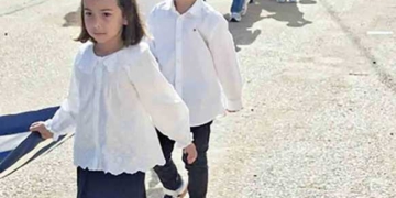 Η καθιερωμένη παρέλαση του 4ου Νηπιαγωγείου Αγίου Νικολάου