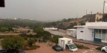 Πλημμύρισαν τα πάντα στο Παλαίκαστρο