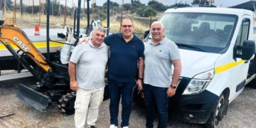 Με πέντε νέα οχήματα και μηχανήματα ενισχύεται ο στόλος του Δήμου Αγίου Νικολάου