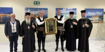 Άφιξη της Ιεράς Εικόνας της Παναγίας Σουμελά στη Μεγαλόνησο Κρήτη