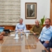 Συνάντηση Περιφερειάρχη με τον Πρόεδρο της Ομοσπονδίας Επαγγελματιών, Βιοτεχνών και Εμπόρων Λασιθίου και το Σύλλογο Ηλεκτρολόγων