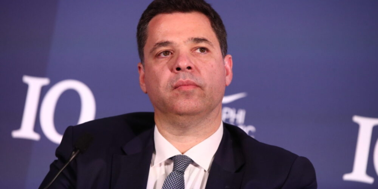 Στιγμιότυπο από την πρώτη ημέρα εργασιών του 10ου Οικονομικού Φόρουμ των Δελφών, Τετάρτη 9 Απριλίου 2025.
 (ΑΡΓΥΡΩ ΑΝΑΣΤΑΣΙΟΥ/EUROKINISSI) // ΑΠΑΓΟΡΕΥΕΤΑΙ ΚΑΘΕ ΧΡΗΣΗ ΑΡΧΕΙΟΘΕΤΗΣΗ ΚΑΙ ΔΙΑΝΟΜΗ ΤΗΣ ΦΩΤΟΓΡΑΦΙΑΣ ΑΠΟ ΠΡΑΚΤΟΡΕΙΑ