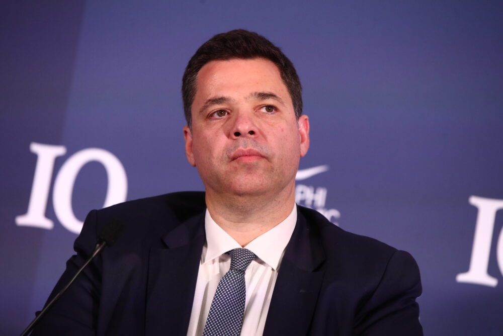 Στιγμιότυπο από την πρώτη ημέρα εργασιών του 10ου Οικονομικού Φόρουμ των Δελφών, Τετάρτη 9 Απριλίου 2025.
(ΑΡΓΥΡΩ ΑΝΑΣΤΑΣΙΟΥ/EUROKINISSI) // ΑΠΑΓΟΡΕΥΕΤΑΙ ΚΑΘΕ ΧΡΗΣΗ ΑΡΧΕΙΟΘΕΤΗΣΗ ΚΑΙ ΔΙΑΝΟΜΗ ΤΗΣ ΦΩΤΟΓΡΑΦΙΑΣ ΑΠΟ ΠΡΑΚΤΟΡΕΙΑ