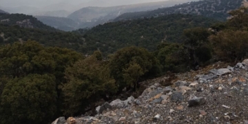 Μεγάλη ποσότητα νερού στο Κοπράλι (ΒΙΝΤΕΟ)